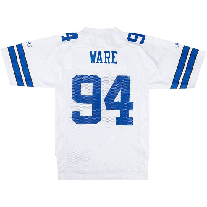 2008-11 Dallas Cowboys Ware #94 Reebok On Field Jersey (Away) S