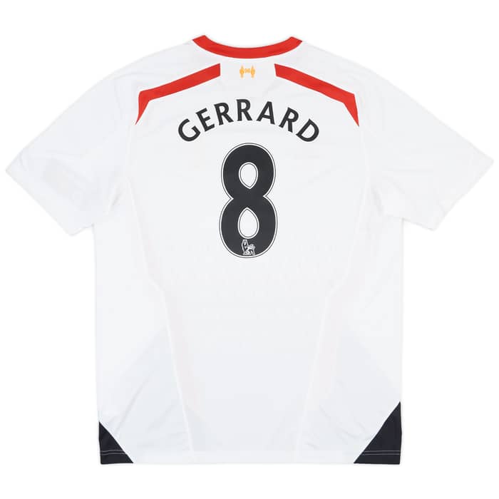 2013-14 Liverpool Away Shirt Gerrard #8 (XXL)