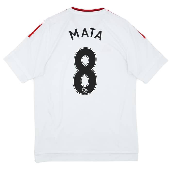 2015-16 Manchester United Away Shirt Mata #8 - 8/10 - (M)