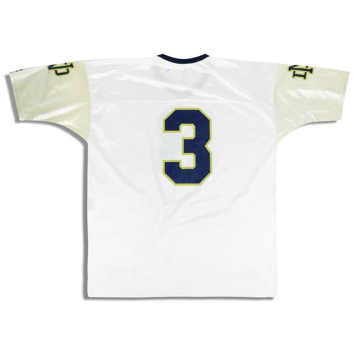 1995-97 Notre Dame Fighting Irish Powlus #3 Champion Jersey (Away) XL