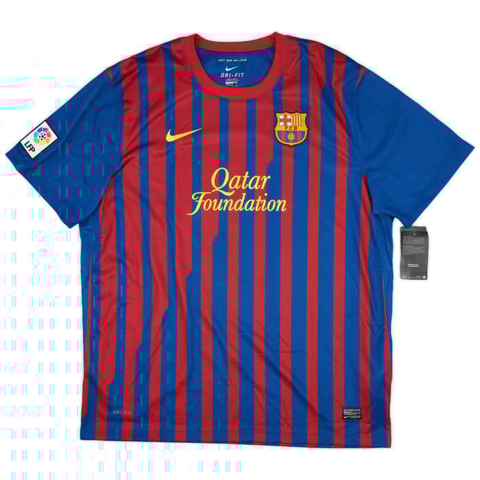 2011-12 Barcelona Home Shirt Messi #10 (XXL)