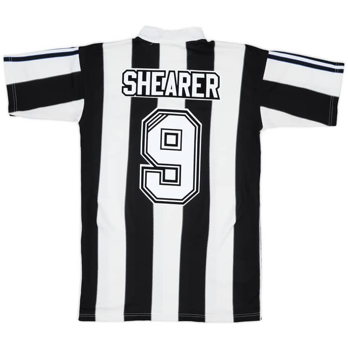 1995-97 Newcastle Home Shirt Shearer #9 - 6/10 - (S)