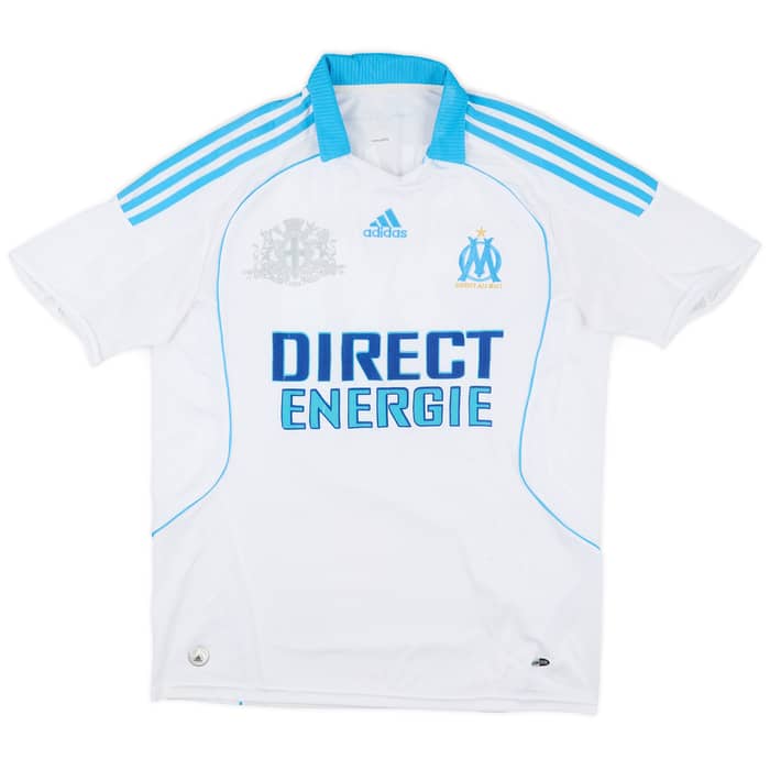 2008-09 Olympique Marseille Home Shirt Ben Arfa #20 - 7/10 - (XL)