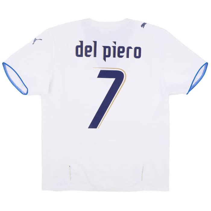 2006 Italy Away Shirt Del Piero #7 - 7/10 - (L)