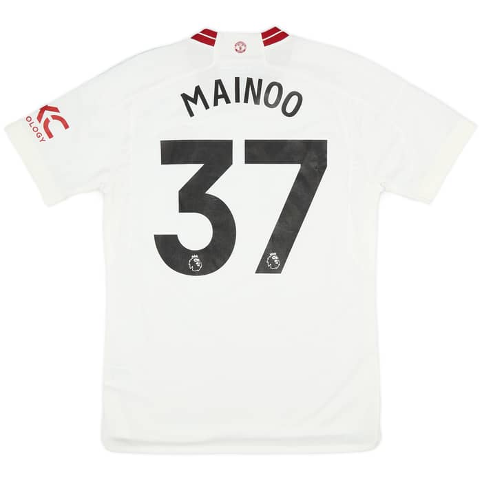 2023-24 Manchester United Third Shirt Mainoo #37 (M)