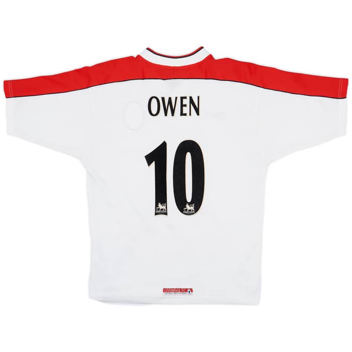 1998-99 Liverpool Away Shirt Owen #10 - 7/10 - (M)