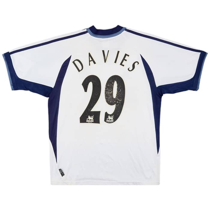 2001-02 Tottenham Home Shirt Davies #29 - 4/10 - (M)