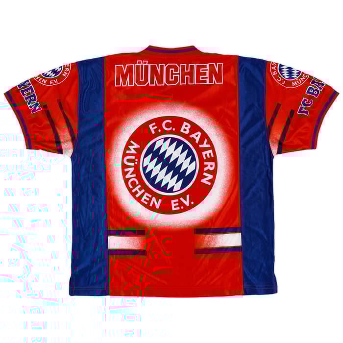 1990s Bayern Munich Nutmeg Graphic Shirt - 9/10 - (M)