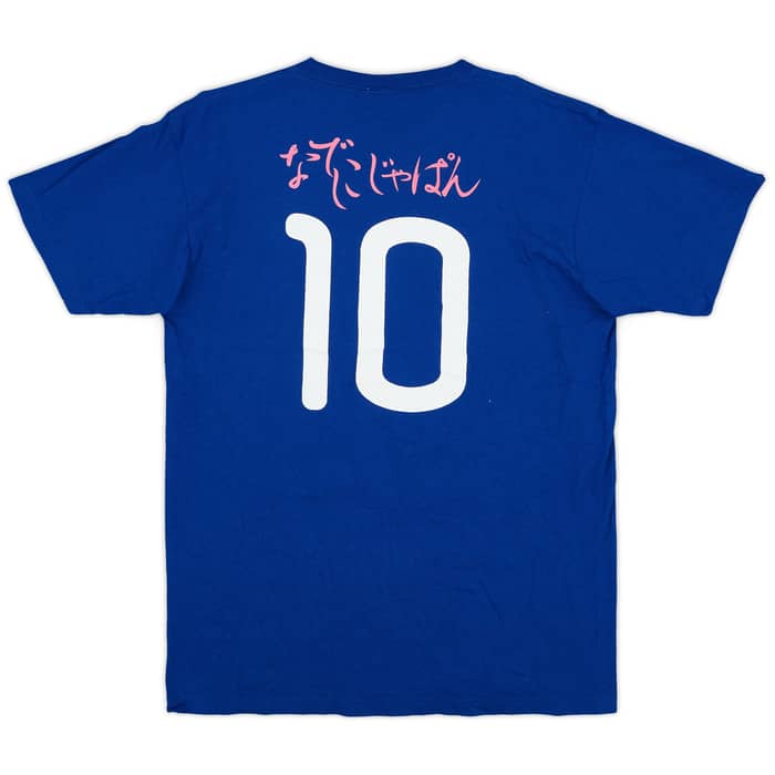 2011 Japan Women's National Team Graphic Tee #10 - 9/10 - (Women's L)