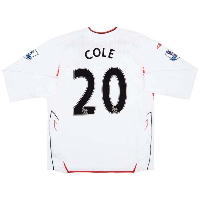2007-08 Sunderland Match Issue Away Shirt Cole #20