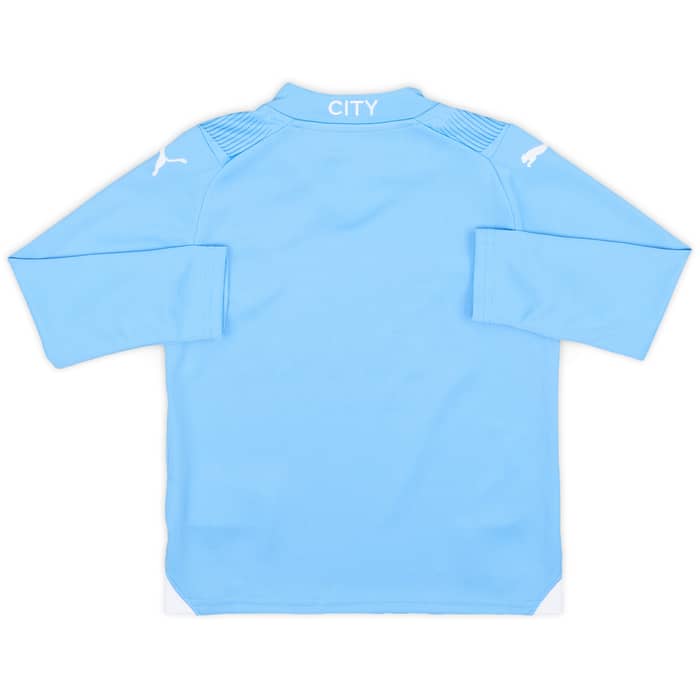 2023-24 Manchester City Home L/S Shirt (5-6 Years)