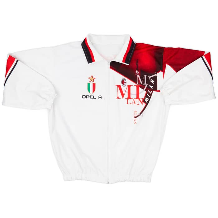 1993-94 AC Milan Lotto Track Jacket - 8/10 - (XXL)