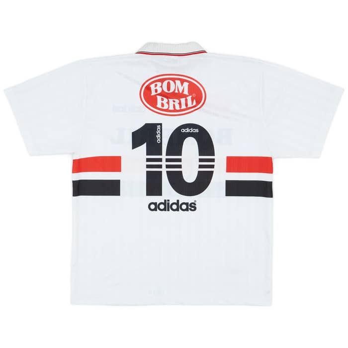 1998 Sao Paulo Home Shirt #10 - 7/10 - (XL)