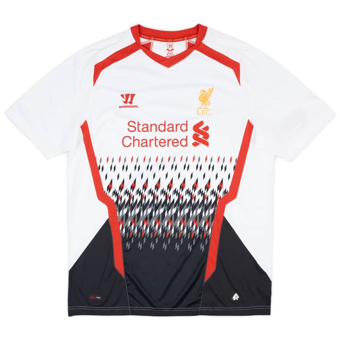 2013-14 Liverpool Away Shirt Gerrard #8 (XXL)