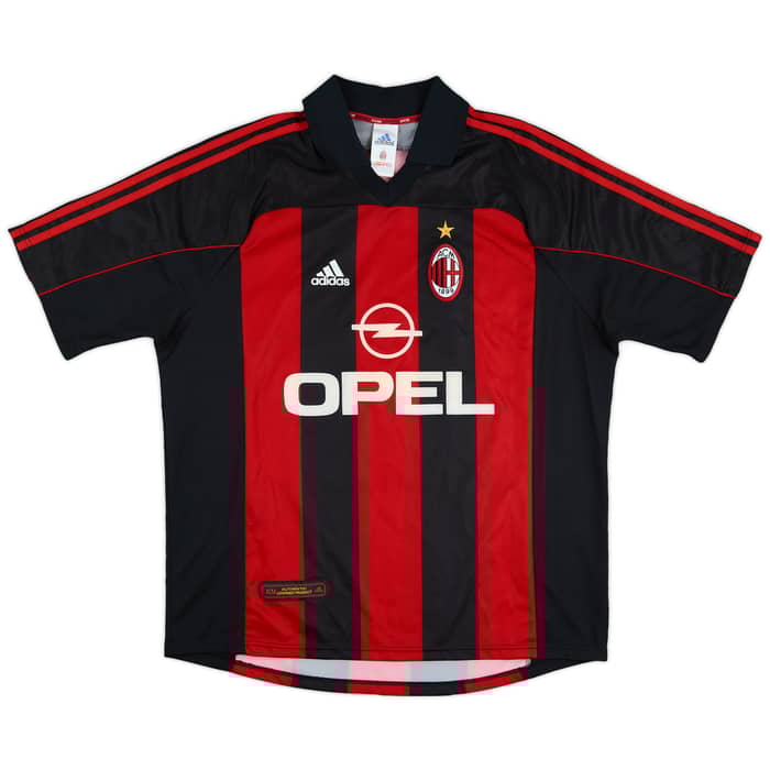 2000-02 AC Milan Home Shirt J.Cesar #13 - 5/10 - (XL)