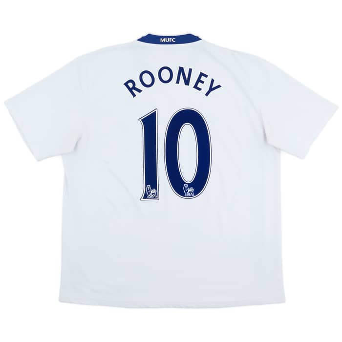 2008-10 Manchester United Away Shirt Rooney #10 - 6/10 - (XL)