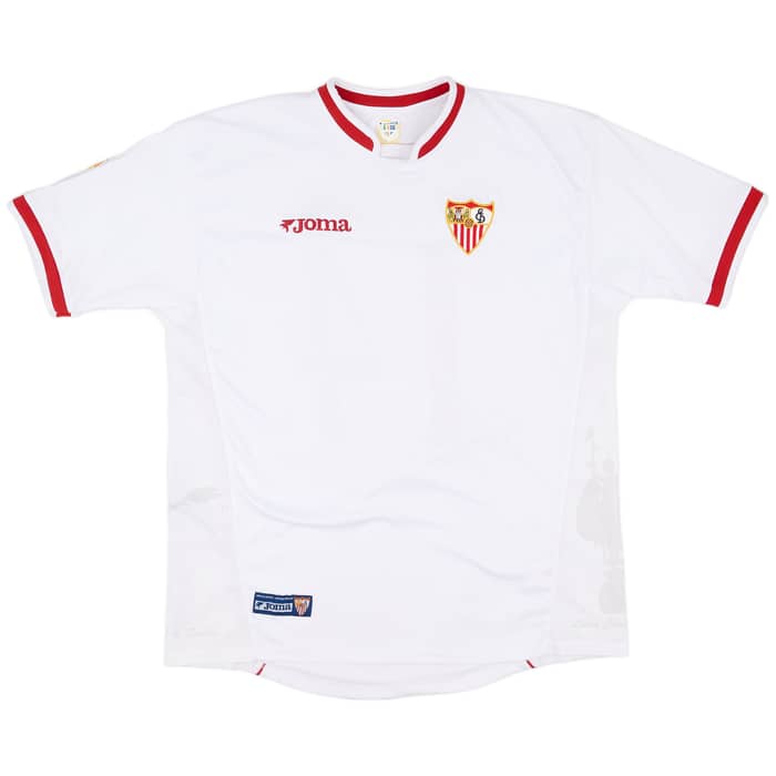 2003-04 Sevilla Home Shirt Antonito #24 - 8/10 - (XXL)
