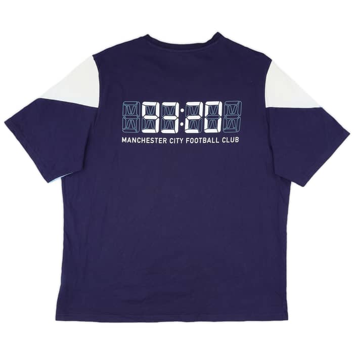 2021-22 Manchester City Puma Cotton Tee - 8/10 - (XL)
