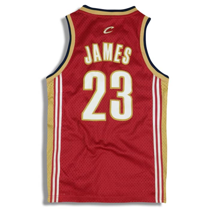2006-10 Cleveland Cavaliers James #23 adidas Swingman Jersey (Away) Y