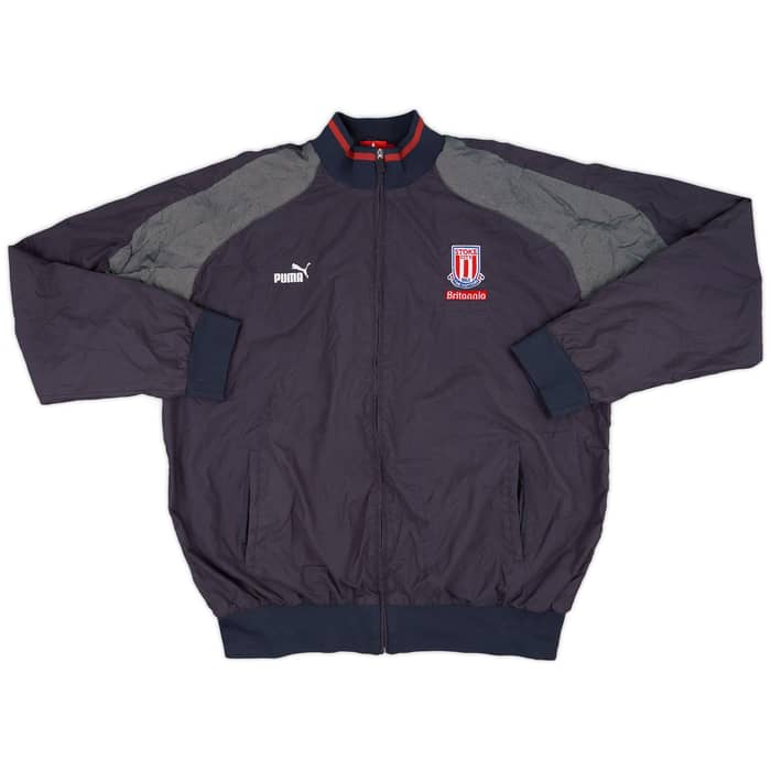 2004-05 Stoke City Puma Track Jacket - 8/10 - (XXL)