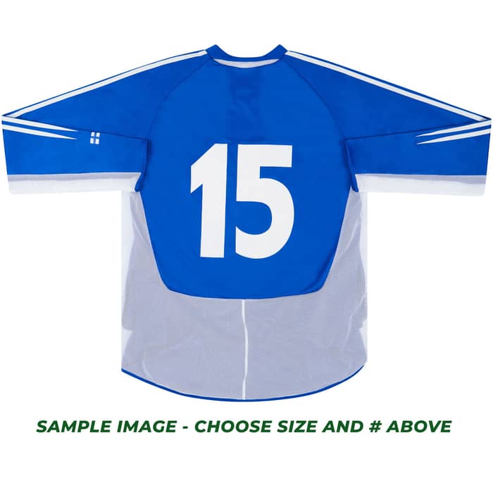 2004-05 Finland Match Issue Away L/S Shirt # XL