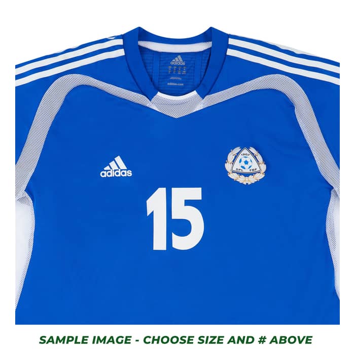 2004-05 Finland Match Issue Away L/S Shirt # XL