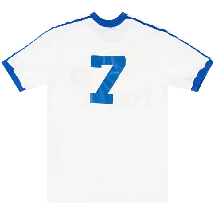 1982 Finland Match Worn Home Shirt #7 (Haaskivi) v England