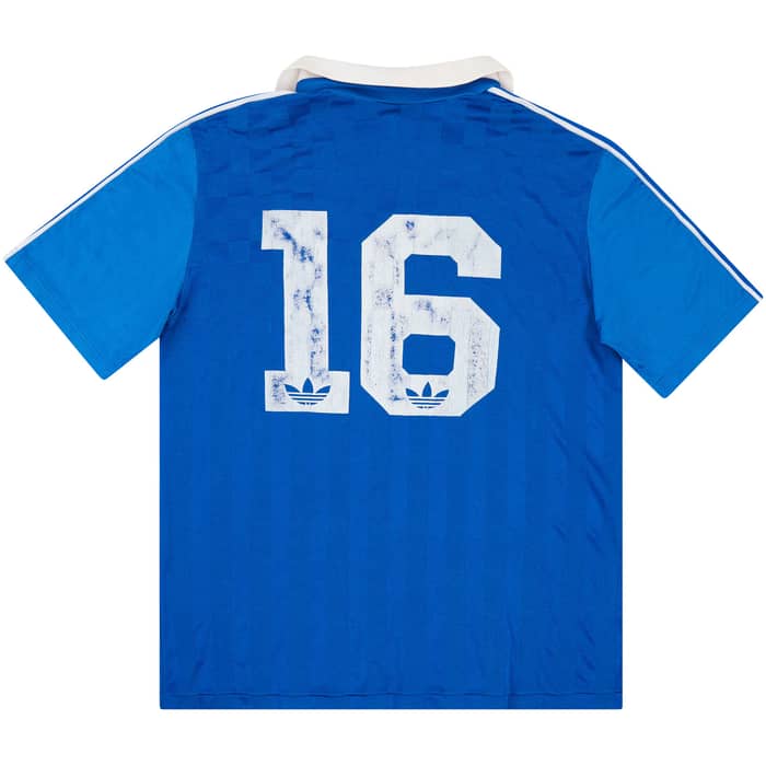 1988-89 Finland Match Issue Away Shirt #16 (Litmanen) v Sweden
