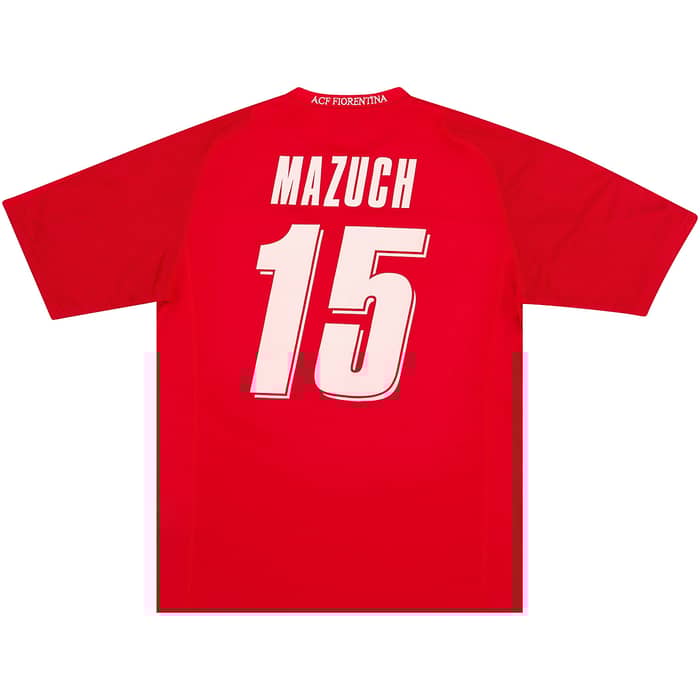 2008-09 Fiorentina Match Issue Third Shirt Mazuch #15