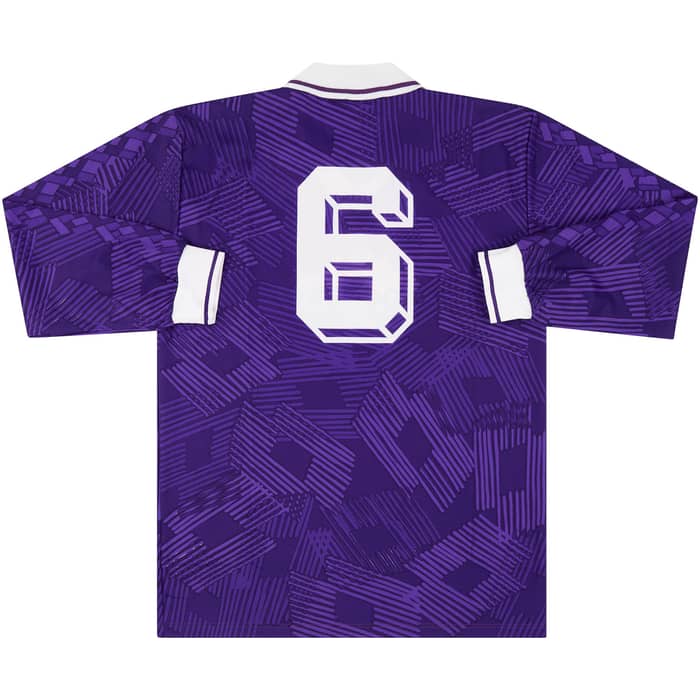 1991-92 Fiorentina Home L/S Shirt #6 XL