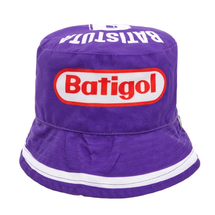 1999-00 Fiorentina Home Batistuta #9 Bucket Hat (Plus Size)