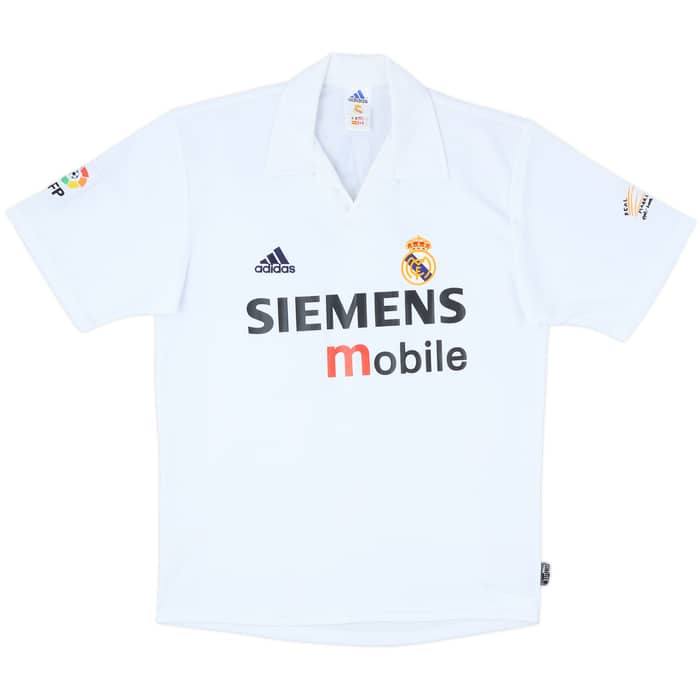 2002-03 Real Madrid Centenary Home Shirt Ronaldo #11 - 7/10 - (S)