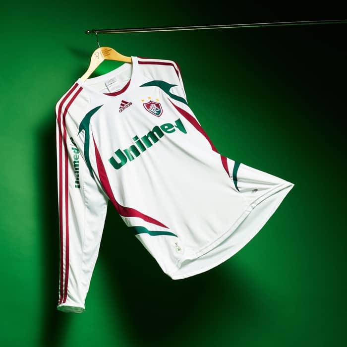 2007 Fluminense Away L/S Shirt #10 - 8/10 - (M)