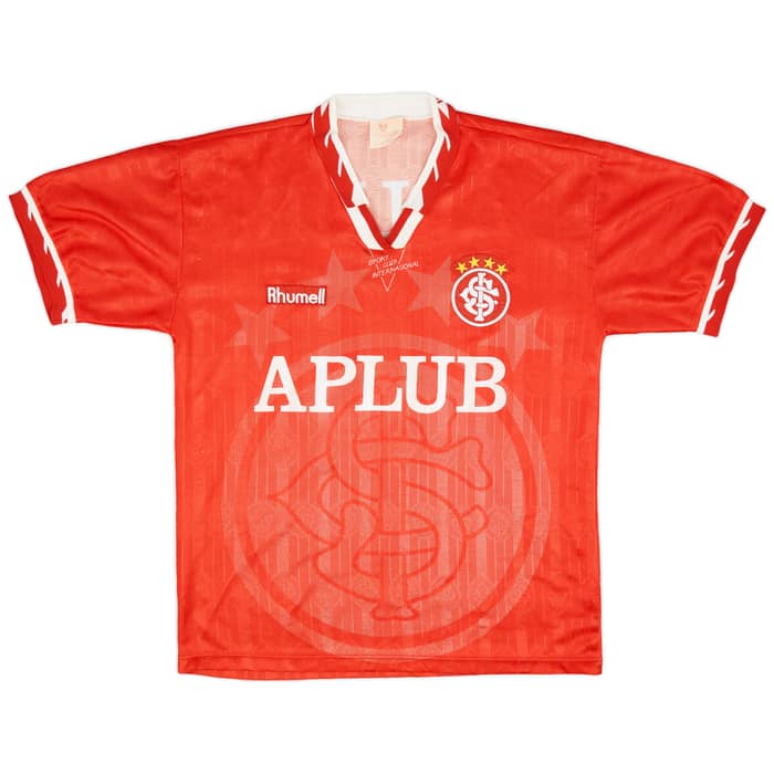 1996 Internacional Home Shirt #10 - 9/10 - (L)