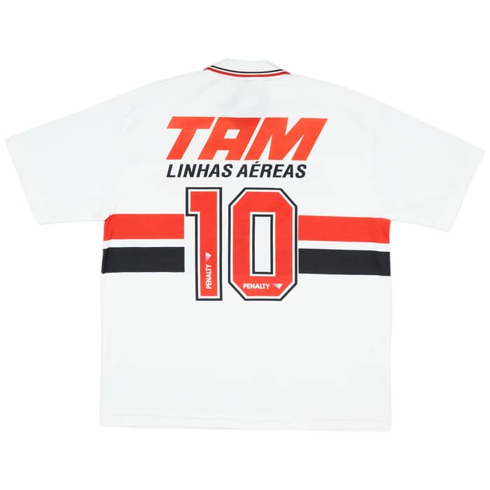 1993 Sao Paulo Home Shirt #10 - 8/10 - (L)