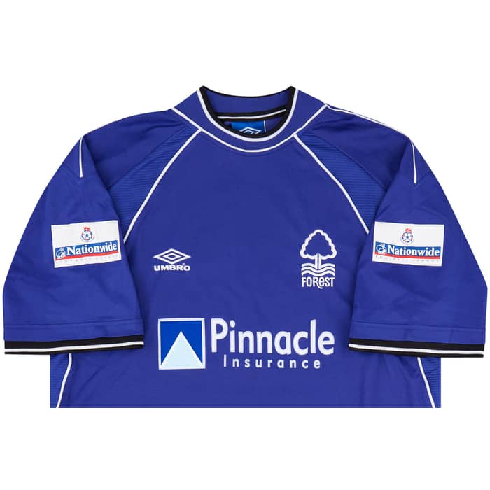 2000-01 Nottingham Forest Match Issue Third Shirt Cooper #22