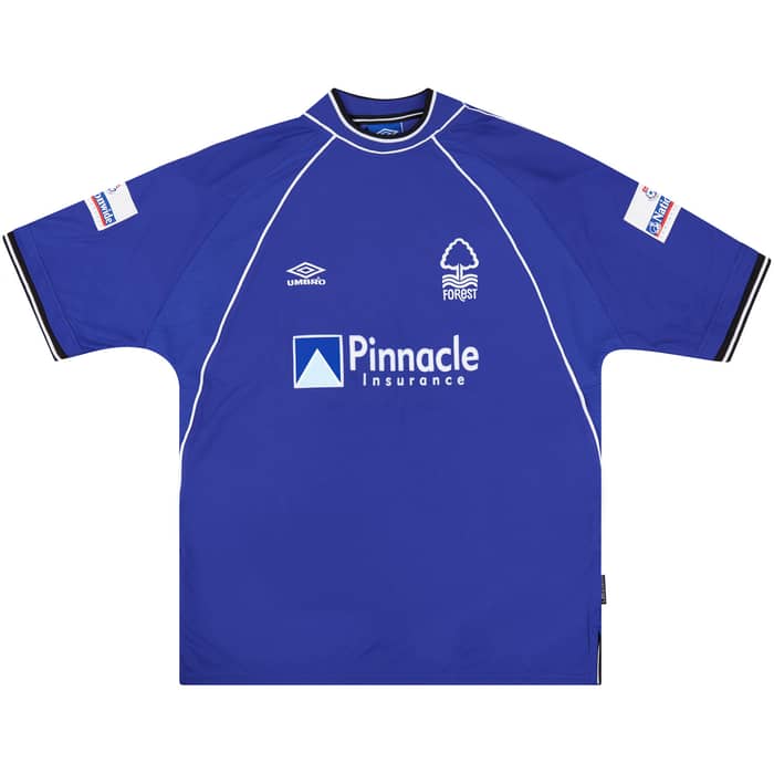 2000-01 Nottingham Forest Match Issue Third Shirt Cooper #22