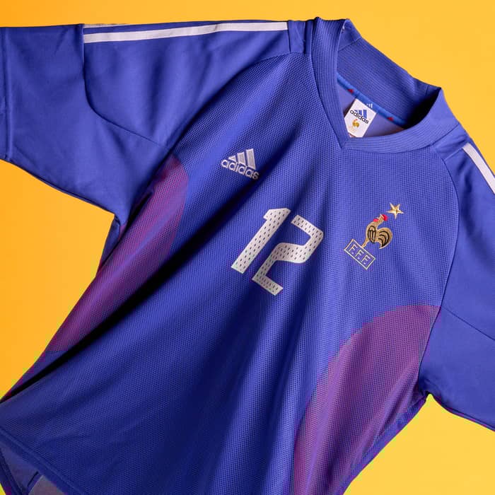 2002-04 France Home Shirt Henry #12