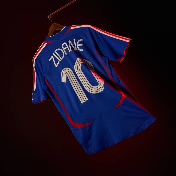 2006-07 France Maillot Domicile Zidane #10 - 8/10 - (S)