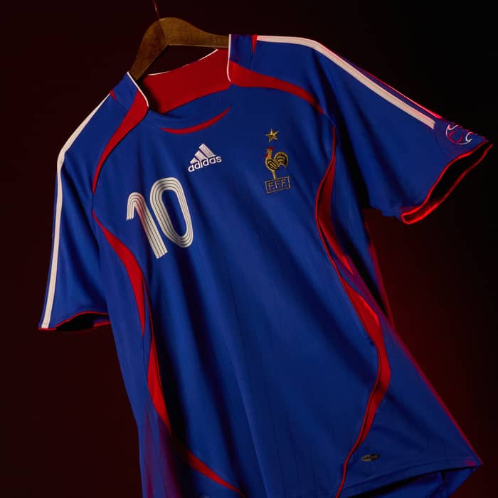 2006-07 France Maillot Domicile Zidane #10 - 8/10 - (S)