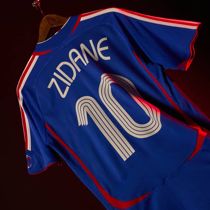 2006-07 France Maillot Domicile Zidane #10 - 8/10 - (S)