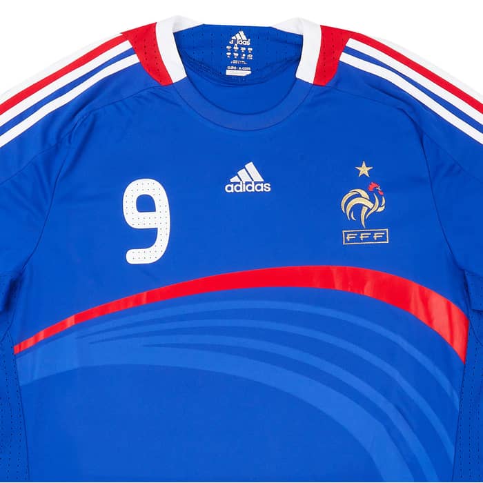 2007-08 France Home Shirt Benzema #9 - 6/10