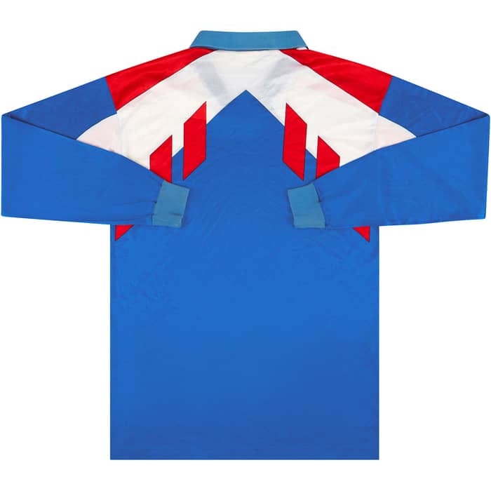 1990-92 France Home L/S Shirt - 6/10 - (Y)