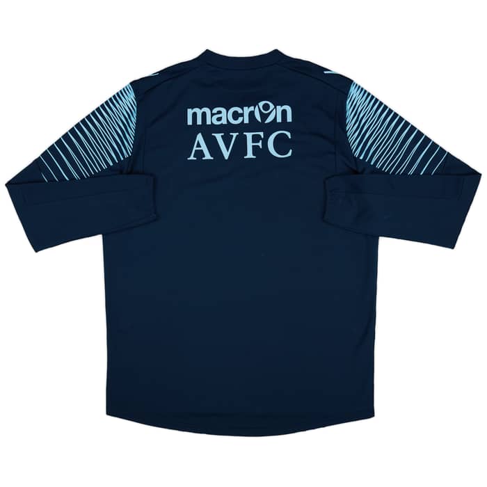 2010s Aston Villa Macron Drill Top - 9/10 - (XXL)