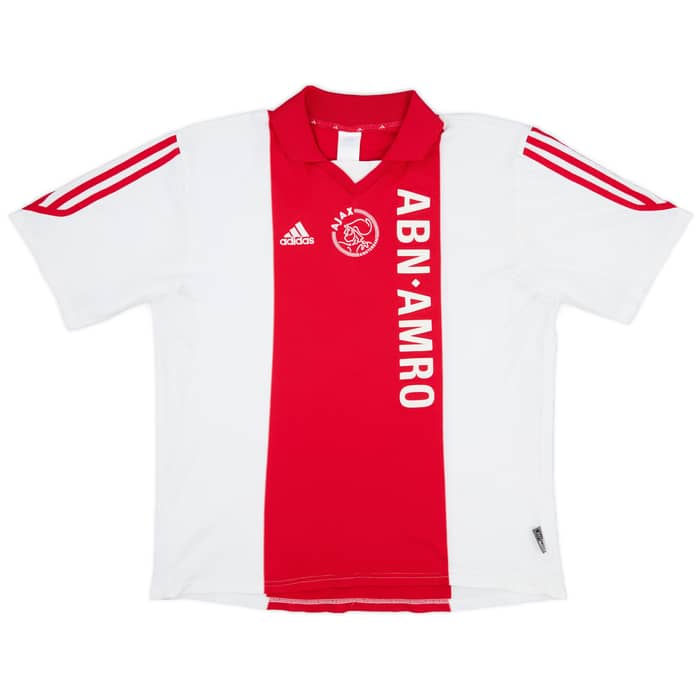 2001-02 Ajax Player Issue Home Shirt Zlatan #9 - 9/10 - (XL)