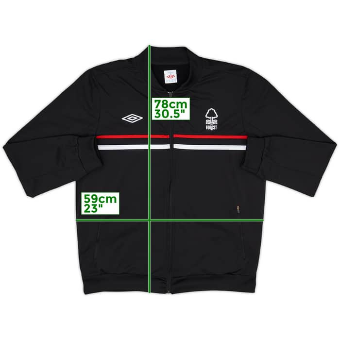 2012-13 Nottingham Forest Umbro Track Jacket - 9/10 - (XL)