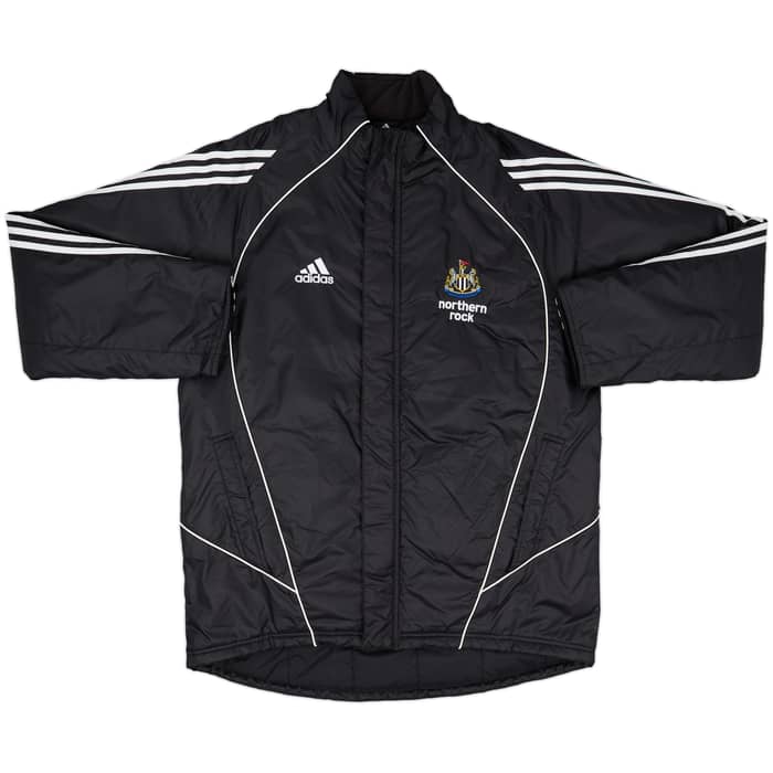 2005-06 Newcastle adidas Padded Bench Coat - 8/10 - (L)
