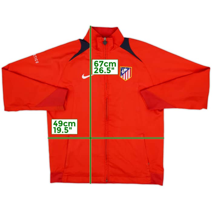 2005-06 Atletico Madrid Nike Track Jacket - 7/10 - (L.Boys)