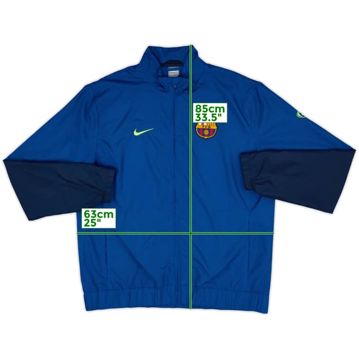 2009-10 Barcelona Nike Track Jacket - 8/10 - (XXL)