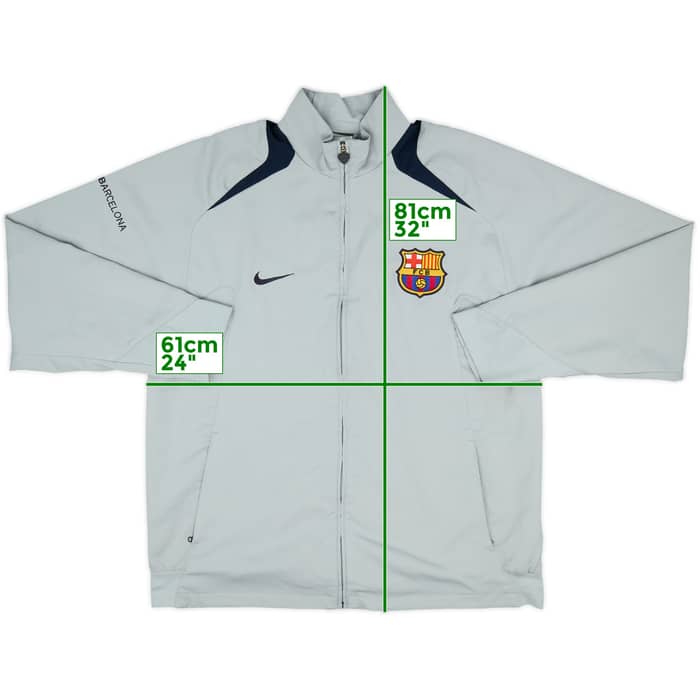 2005-06 Barcelona Nike Track Jacket - 8/10 - (XL)